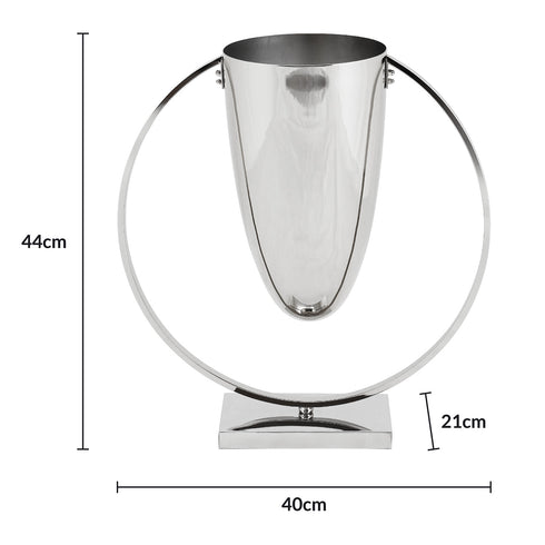 Silver Trophy Vase